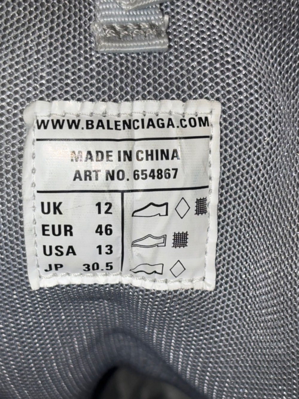 Balenciaga Track Hike Sz 13 - Picture 4 of 8
